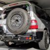 BW80-4109 Dobinsons Toyota 100 Series Rear Bumper and Lexus LX470 with Tire and Jerry Can Carrier