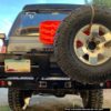 BW80-4134 Dobinsons 80 Series Rear Bumper with Tire and Jerry Can Carrier