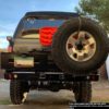 BW80-4134 Dobinsons 80 Series Rear Bumper with Tire and Jerry Can Carrier