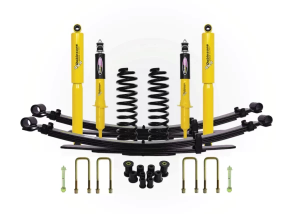 Dobinsons Tundra 2.25 to 3.0 Suspension Kit for 2007-2021 Double Cab 4x4 V8 black coils