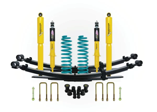 Dobinsons Tundra 2.25 to 3.0 Suspension Kit for 2007-2021 Double Cab 4x4 V8 teal coils