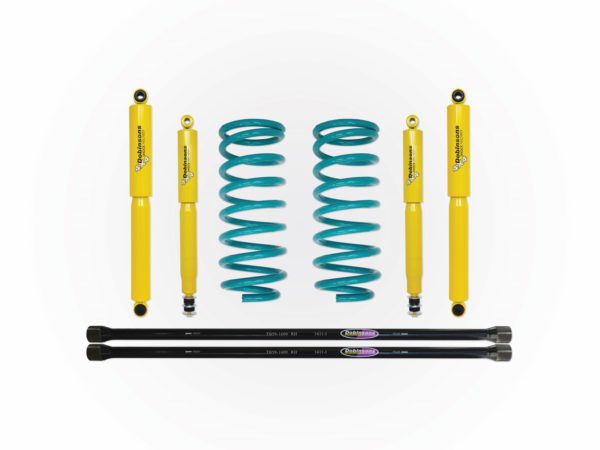 Dobinsons suspension kit with torsion bars front and coil springs rear