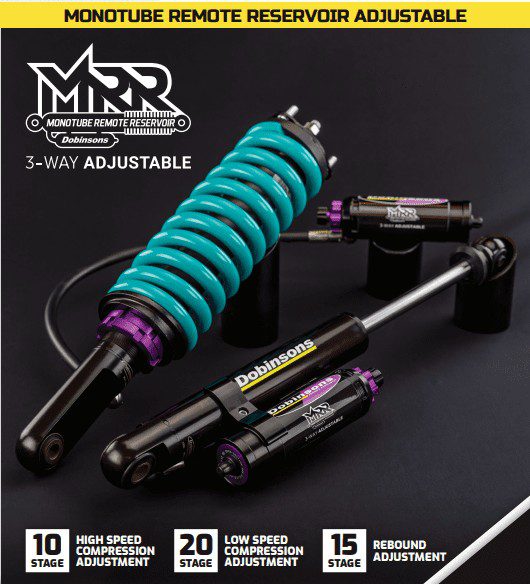 Dobinsons MRA59-A685 3-Way Adjustable MRR Rear Shocks Pair