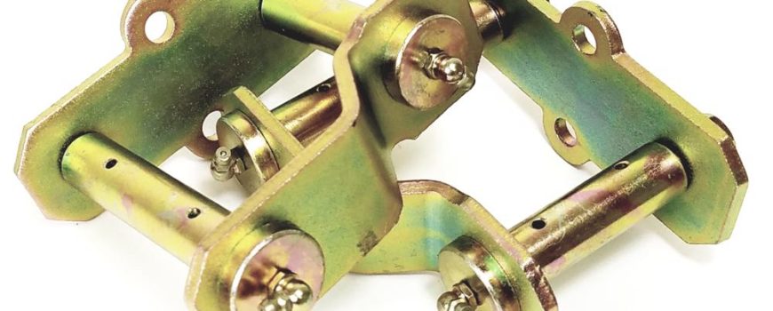 Dobinsons SK45-054 Greasable Shackle Kit for Nissan D40 D41Frontier Xterra