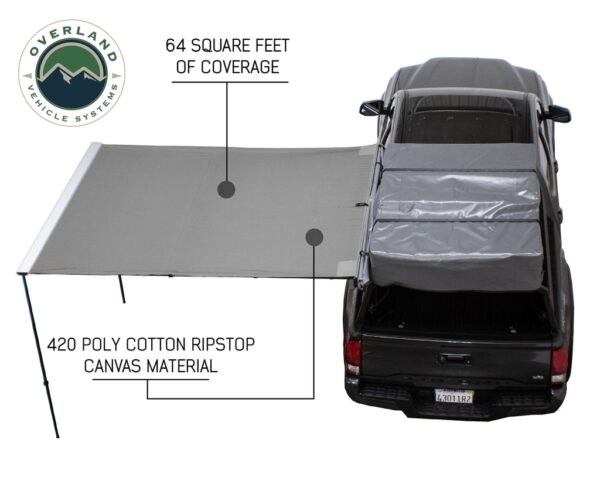 OVS NOMADIC AWNING 2.0M – 6.5FT WITH BLACK COVER 18049909