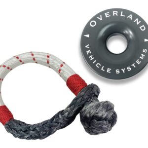 19-4716 OVS COMBO PACK SOFT SHACKLE 7/16″ 41,000 LB. AND RECOVERY RING 4.0″ 41,000 LB. GRAY