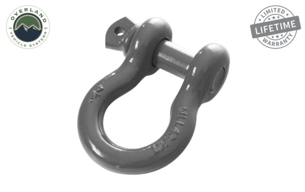 OVS Recovery Shackle 3/4" 4.75 Ton Grey - Sold In Pairs 19019903