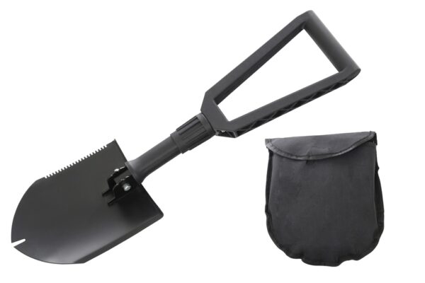 OVS MULTI FUNCTIONAL MILITARY STYLE UTILITY SHOVEL WITH NYLON CARRYING CASE 19049901