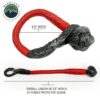 OVS SOFT SHACKLE 5/8″ 44,500 LB. WITH LOOP & ABRASIVE SLEEVE – 23″ WITH STORAGE BAG 19149903