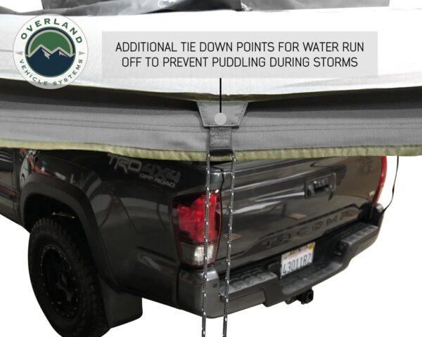 OVS NOMADIC AWNING 270 – DARK GRAY COVER WITH BLACK TRANSIT COVER DRIVER SIDE & BRACKETS 19519907