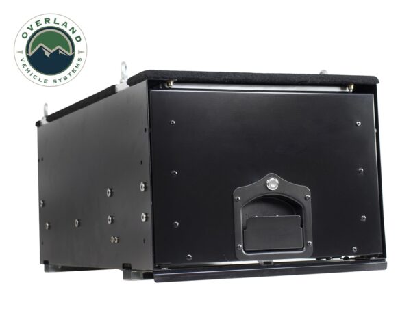 OVS CARGO BOX WITH SLIDE OUT DRAWER – BLACK POWDER COAT 21010301