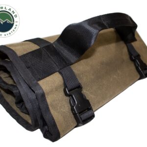 21079941 OVS ROLLED BAG GENERAL TOOLS WITH HANDLE AND STRAPS – #16 WAXED CANVAS