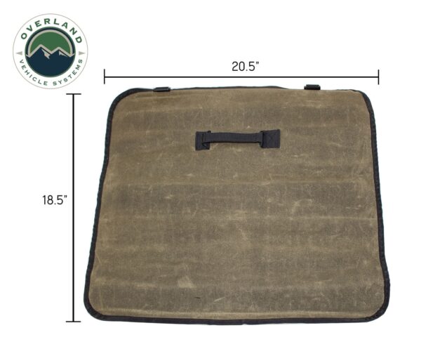 OVS Rolled Bag Socket With Handle And Straps - #16 Waxed Canvas