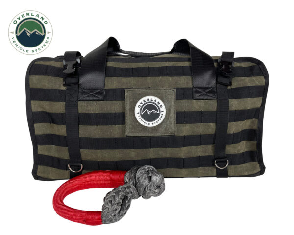 21179941 OVS LARGE RECOVERY BAG WITH HANDLE AND STRAPS – #16 WAXED CANVAS