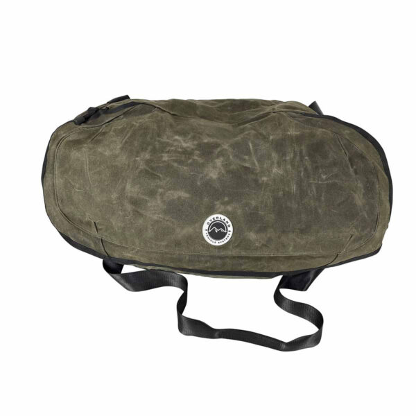 OVS Large Duffle With Handle And Straps - #16 Waxed Canvas