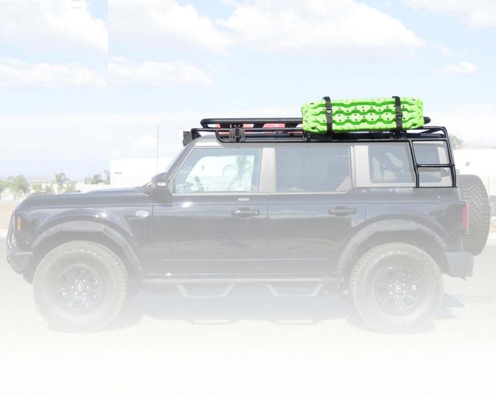 Nissan Patrol GR Y61 5-door Aluminium low profile roof rack