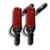 Dobinsons MRA struts coilovers assembled with red coils