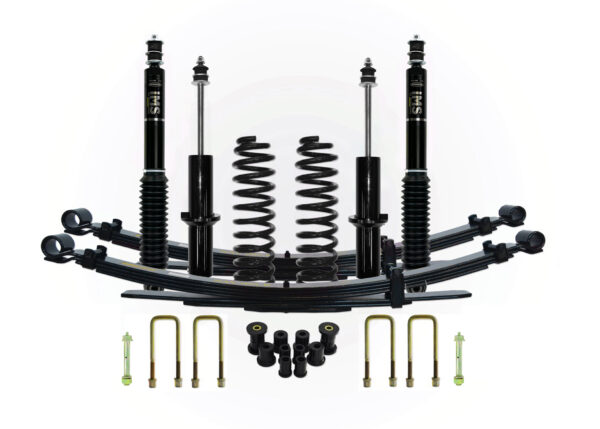 Dobinsons Tundra 2.25″ to 3.0″ IMS Suspension Kit for 2007-2021 Double Cab 4×4 V8 black coils