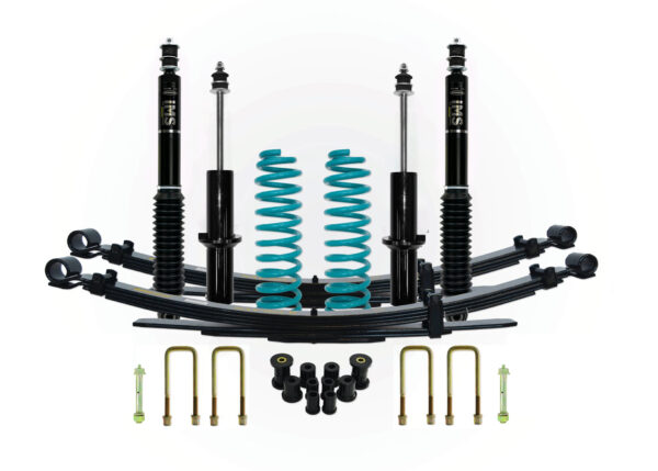 Dobinsons Tundra 2.25″ to 3.0″ IMS Suspension Kit for 2007-2021 Double Cab 4×4 V8 teal coils