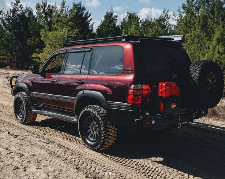 Dobinsons Land Cruiser 100 Series Roof Rack Exit Offroad