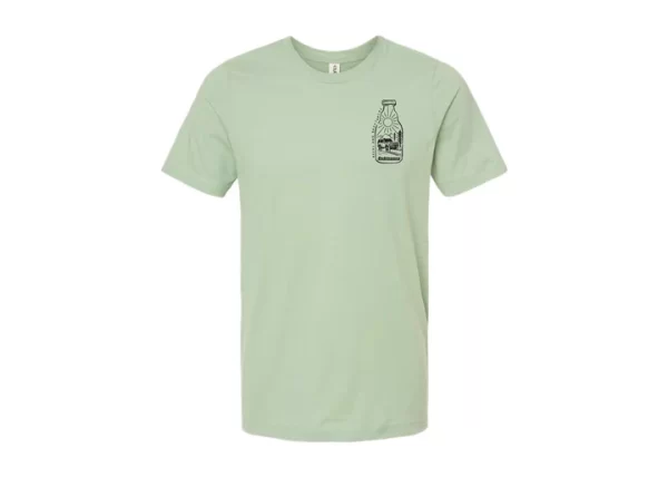 Dobinsons T-Shirt - Beers and Backtracks S-XXL pacific green front
