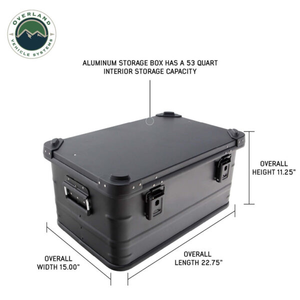OVS Aluminum Storage Box 53QT