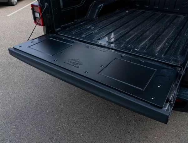 Jeep Gladiator overland tailgate table by All Pro Offroad