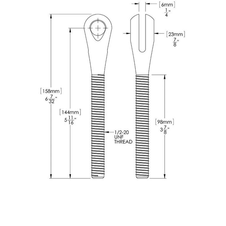 Trail-Gear Limit Strap Clevis Kit - Exit Offroad