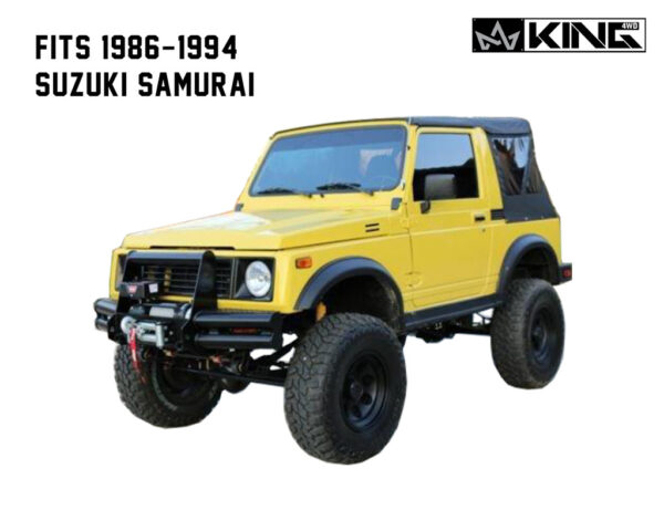 King 4WD Premium Suzuki Samurai Soft Top w Tinted Windows
