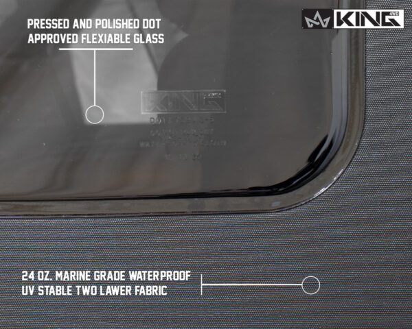 King 4WD Premium Suzuki Samurai Soft Top w Tinted Windows