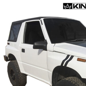 King 4WD Premium Soft Top w Tinted Windows, 1989 to 1994 Suzuki Sidekick Geo Tracker (1)