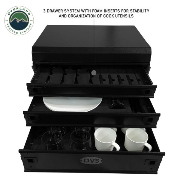 OVS CP Duty 39 Piece Glamping Camp Kitchen System 21010502