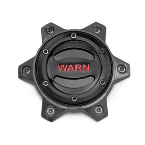 Warn 104483 6 Lug Epic Wheel Hubs Center Cap - Black