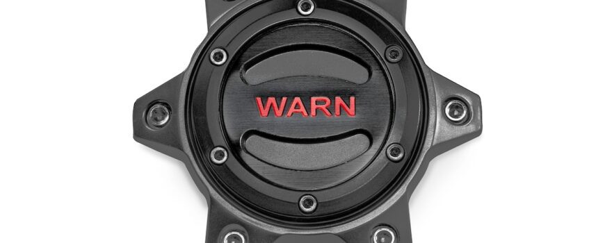 Warn 104483 6 Lug Epic Wheel Hubs Center Cap - Black