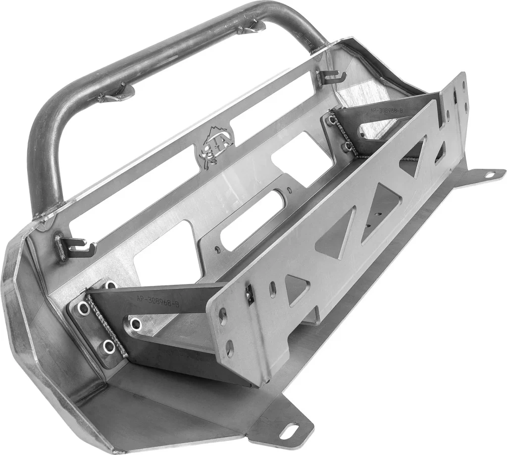 2016-23 Tacoma Steel Low Profile Front Bumper - Center Hoop