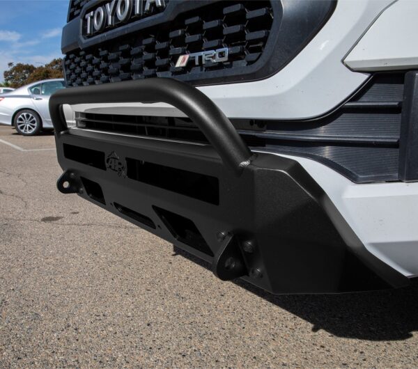 2016-23 Tacoma Steel Low Profile Front Bumper - Center Hoop