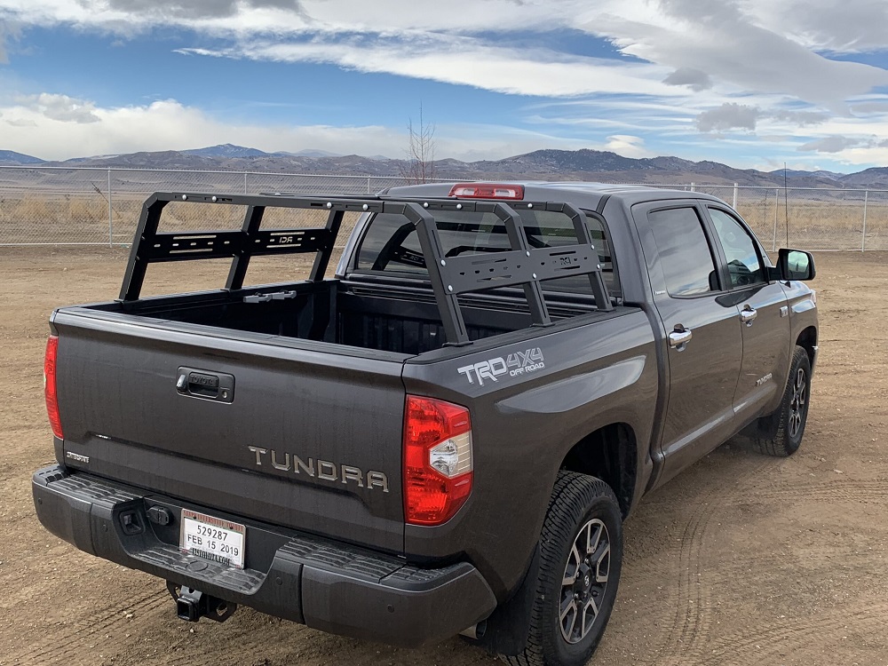 RCI 18 inch HD Bed Rack truck rack on a Toyota Tundra