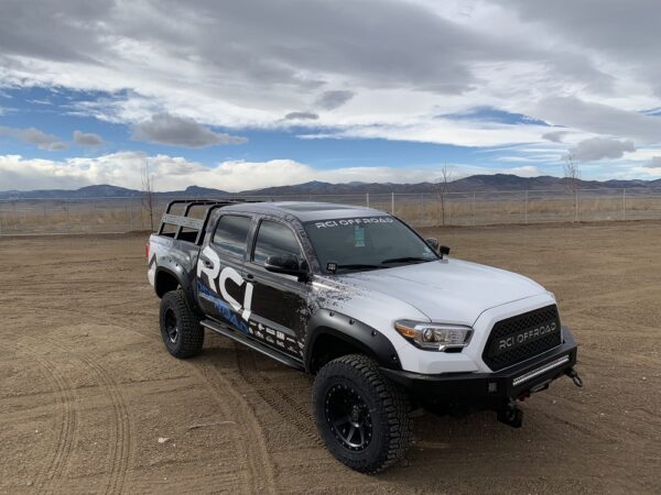 RCI 18 inch HD Bed Rack truck rack on a Toyota Tacoma