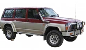 Nissan Patrol Y60 GQ (Wagon) - 08/1987 to 1998 (LWB Station Wagon, GR, Safari, WYG60)