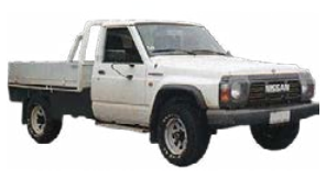 Nissan Patrol Y60 GQ (Pickup / Utility - Coil) - 1992 to 05/1999 (Pickup, Coil Spring Suspension)
