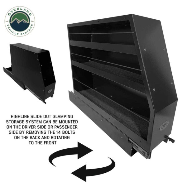 Overland Vehicle Systems Highline Slide Out Camping Storage System 21010503 (4)