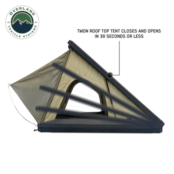 OVS LD TMON Clamshell Aluminum Hard Shell Roof Top Tent (1)