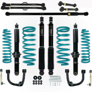 Dobinsons 3 Long Travel 4Runner IMS Suspension Kit for 2010-24 teal coils