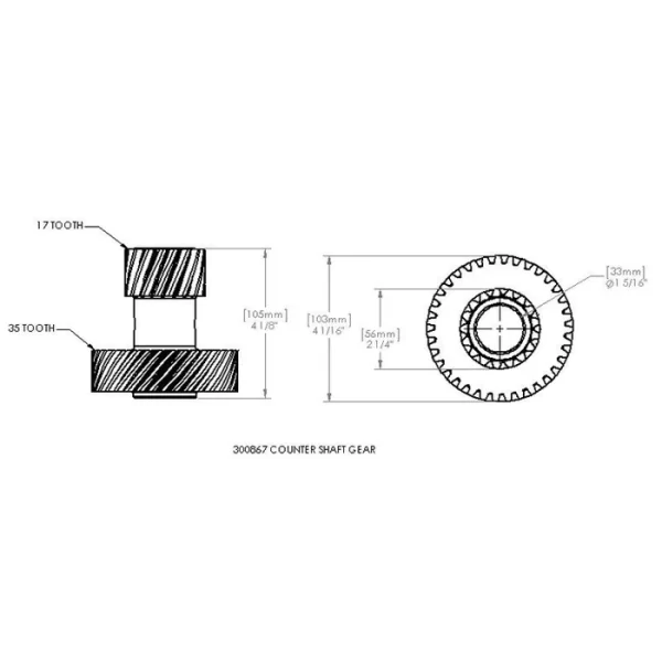 Trail-Creeper 4.24 Sidekick / Tracker / Vitara T-Case Gears