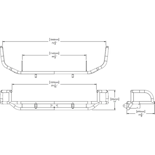 303942-1-kit Rock Defense 80 Series Rear Bumper (1)