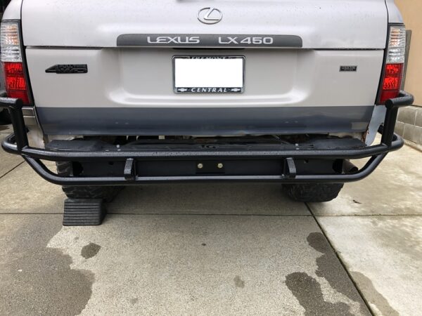 303942-1-kit Rock Defense 80 Series Rear Bumper Painted and Installed (1) Photos from SJWantsADiesel from ih8mud