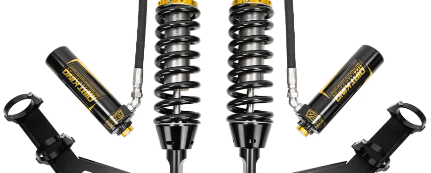 DK-811989F Dirt King 2.5 Tacoma DCA Remote Resi Coilovers