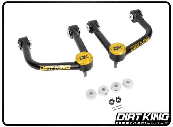 Dirt King Ford Bronco Tubular Ball Joint UCA's Pair for 2021+