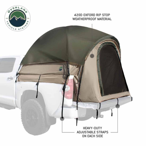 Overland Vehicle Systems LD TACT Truck Bed Tent