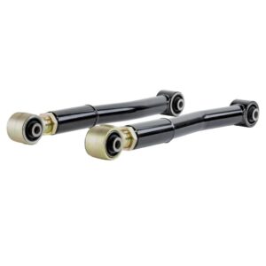 Rusty's Adjustable Rear Upper Control Arms w Forged Rubber Ends Jeep JK & JL Wrangler